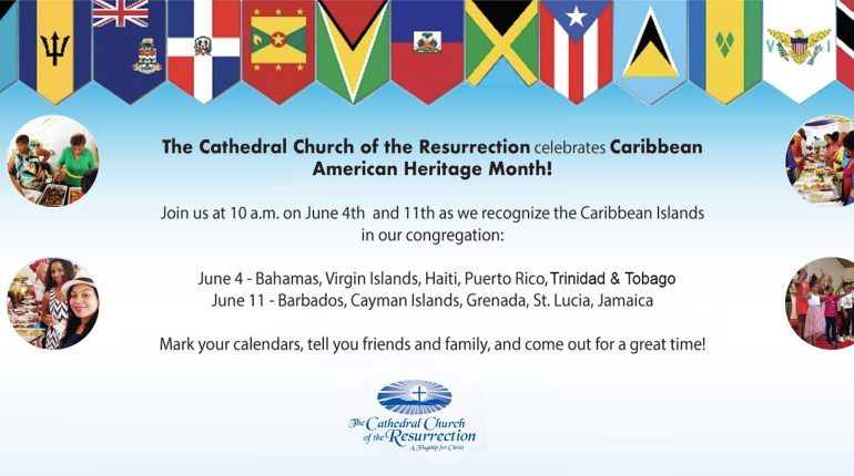 The Cathedral Church of the Resurrection celebrates Caribbean American Heritage Month