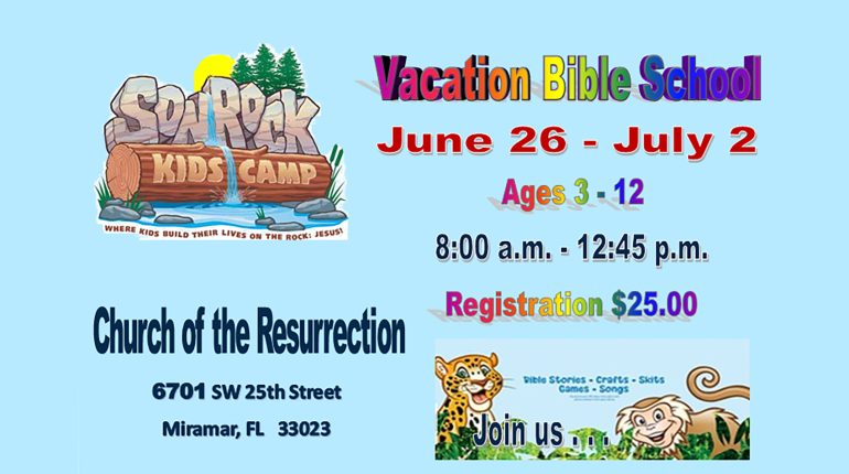 Son Rock – Vacation Bible School