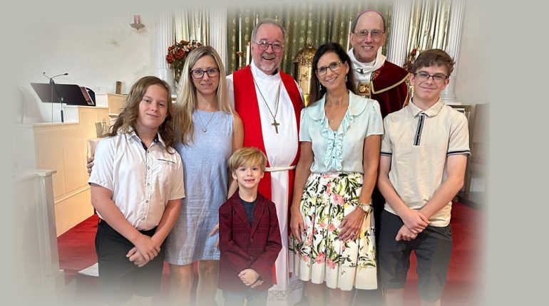 Welcome Fr. Brant and Family